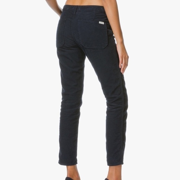 ba&sh Sally Navy Blue Corduroy Pants 31 - Picture 5 of 8